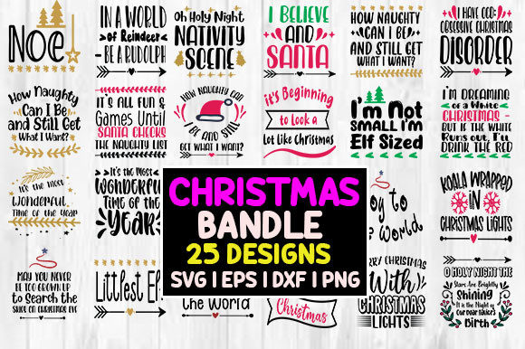 25 Christmas Graphics for Elevated T-Shirt Designs & Seasonal Branding