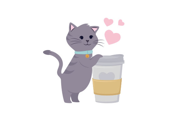 A Crafty Cat Hugging Your Coffee: Animals in the Details