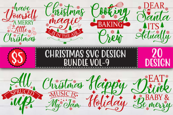 A Designer's Review of Christmas SVG Design Bundle VoL-9