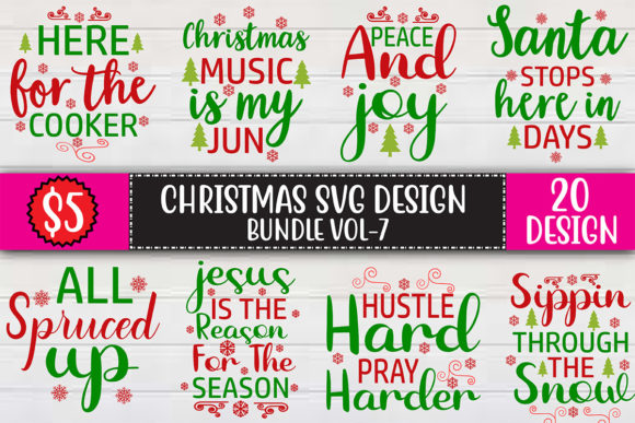 Christmas SVG Bundles for Professional Brand Design