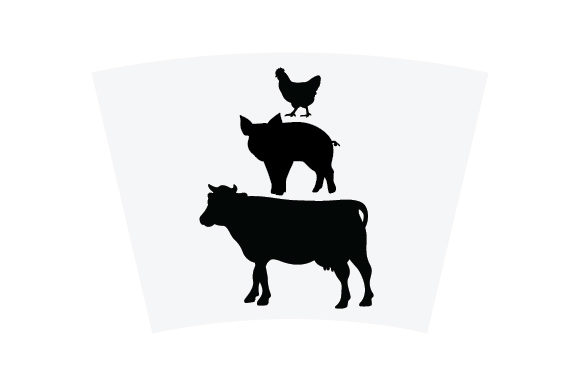 Crafting Brand Presence with an Animal Silhouette Tumbler Wrap