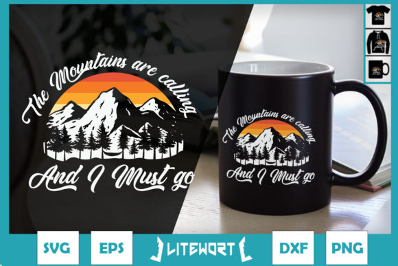 Graphics for Crafters: The Mountains Are Calling and I Must Go