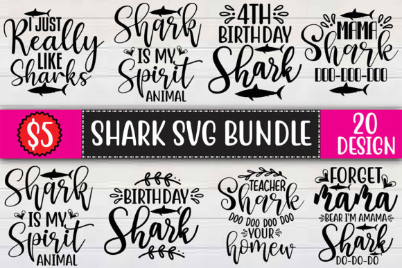 The Shark SVG Bundle: A Deep Dive into Versatile Brand Assets