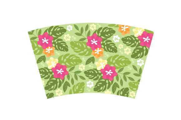 The Tropical Leaf Hot Cup Wrap: A Designer’s Review for Craft & Cup Branding